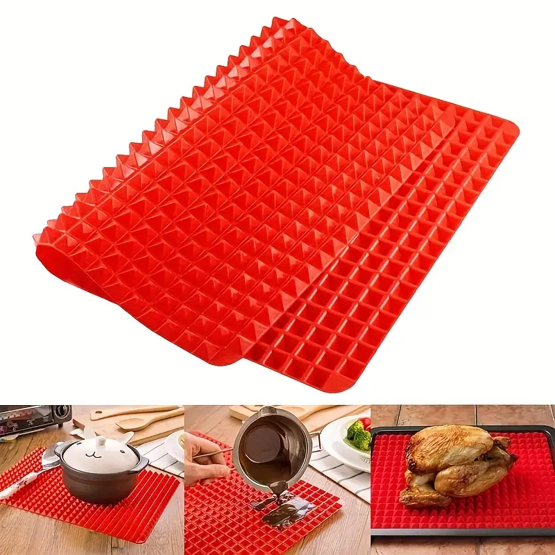 1pc non stick baking cooking mat cooking pot oven tray baking pan pastry cooking mat 39x27cm details 3