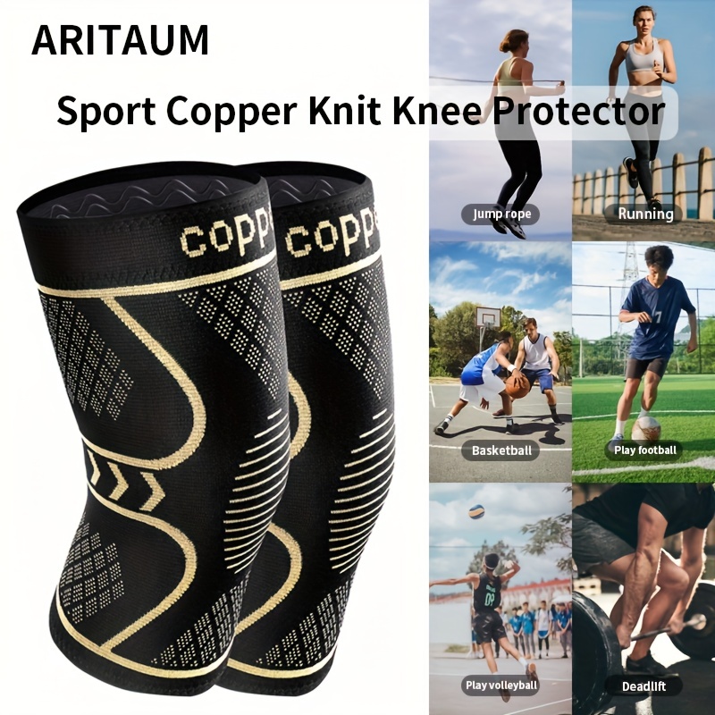 Knee Support Knee Pads Gym Copper Knee Brace Sleeve Protector
