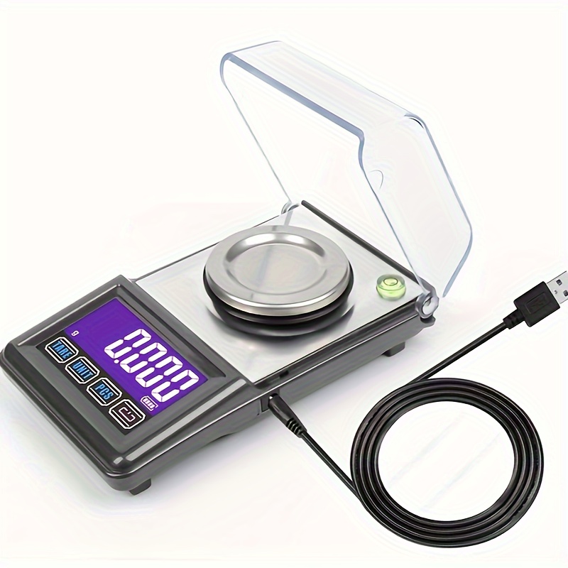 Precision Scale 0.001G x 50G, Weight Milligrams Scale, Digital Scale