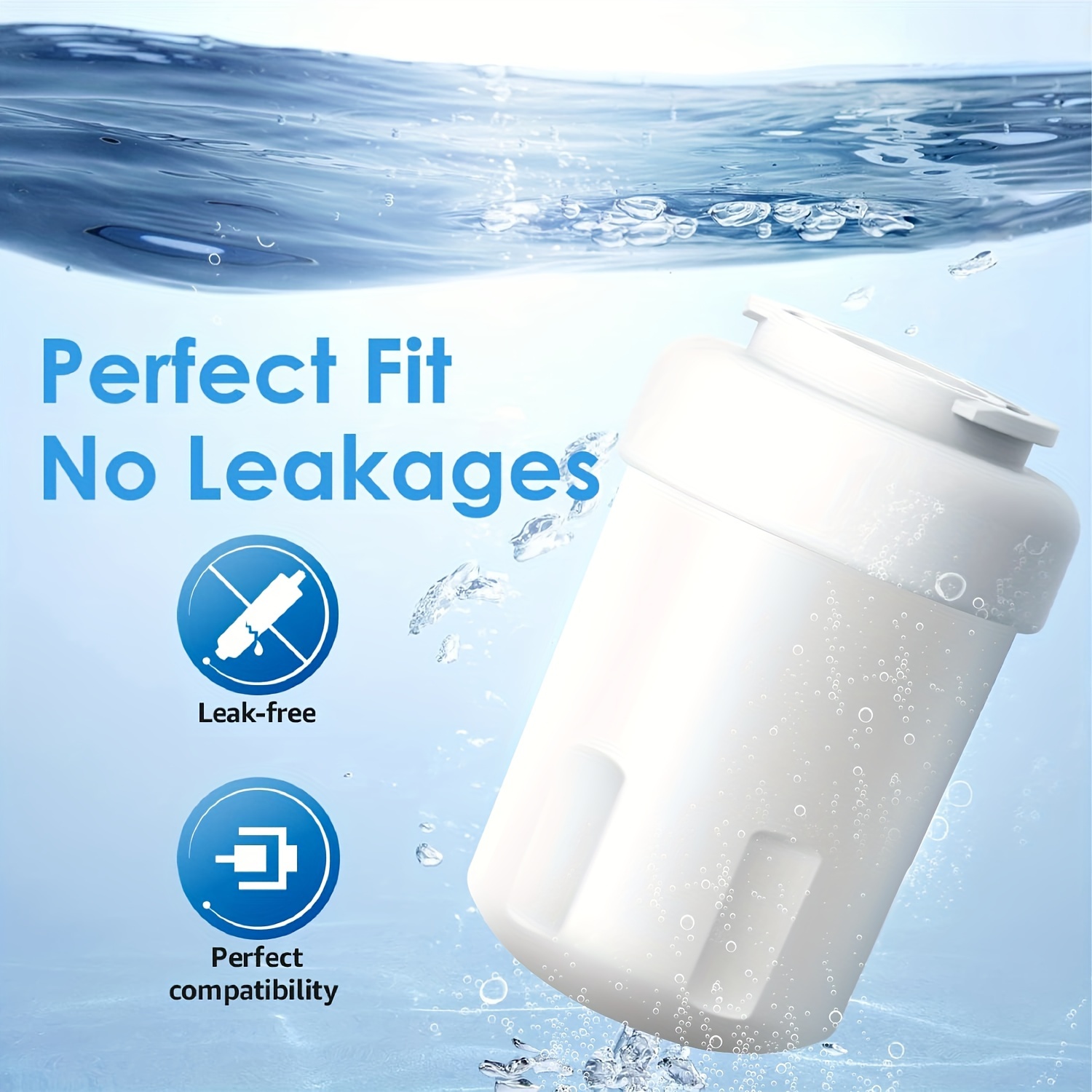 Waterdrop Filtro de agua para refrigerador MWF, repuesto para GE® Smart  Water MWF, MWFINT, MWFP, MWFA, GWF, HDX FMG-1, Kenmore 9991, GSE25GSHECSS