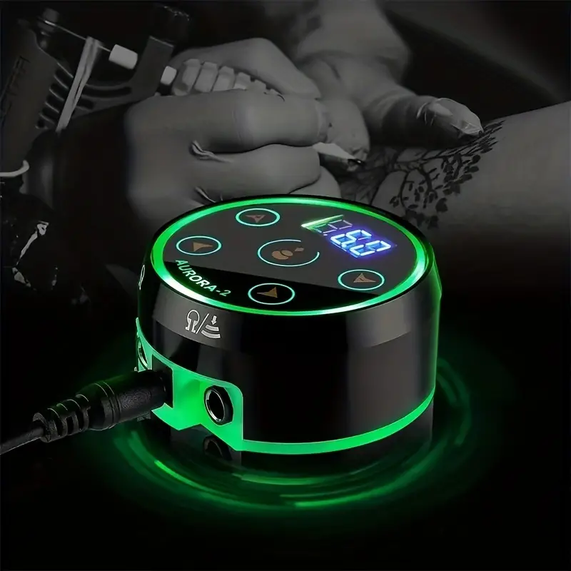 Tattoo Power Supply Controller For Coil Rotary Tattoo - Temu