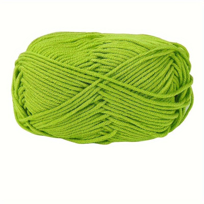 7pcs Colorful Skeins Soft Milk Cotton Yarn Crochet Knitting Crafting Diy  Sweater Blanket Scarf