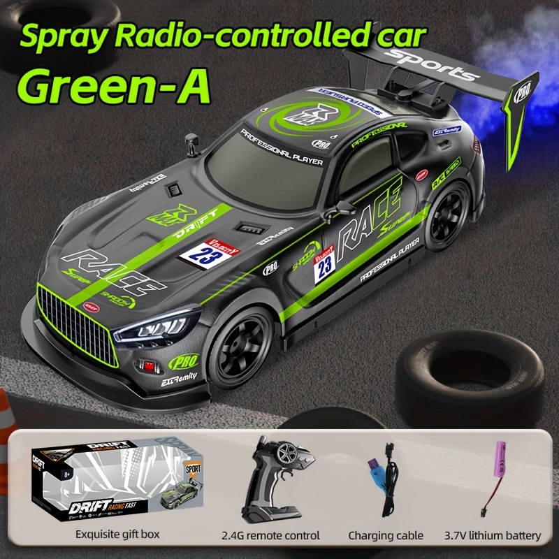 RC Car For R8 GT 2.4G Racing Drift Car 1:10 High Speed Champion Car Radio  Control Vehicle Model Electric Hobby Toy