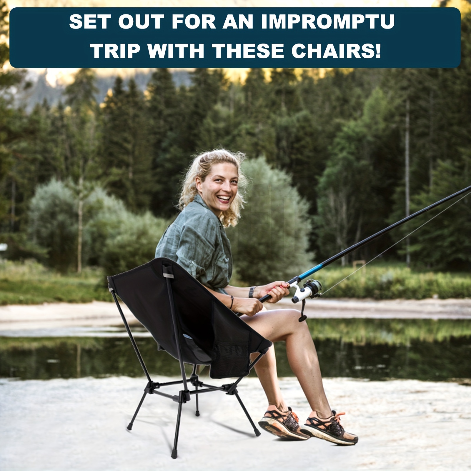 Chair , Fishing Chair , Camping Chair , Compact Small Chair