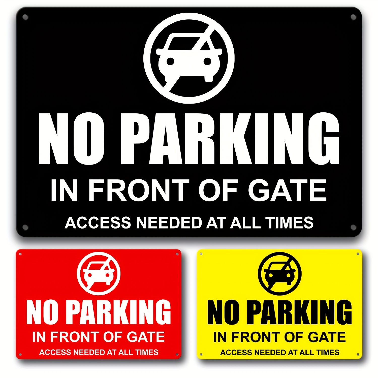 Stickers de stationnement interdit personnalisables par vous-même