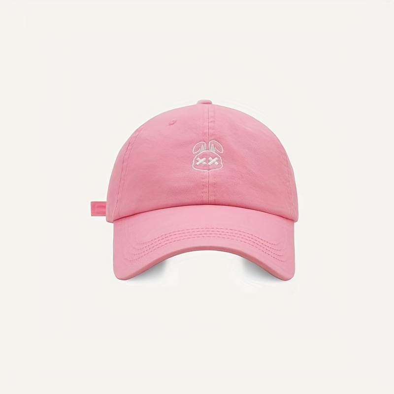 Disney's Minnie Mouse Women's Embroidered Pink Baseball Cap