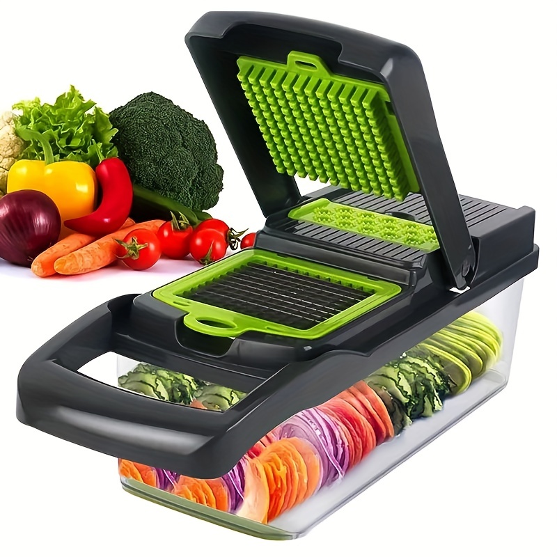 Vegetable Chopper Set: Multifunctional Fruit Slicer, Manual Food Grater,  Onion Mincer Chopper & More - Kitchen Gadgets & Dorm Essentials - Temu  United Arab Emirates