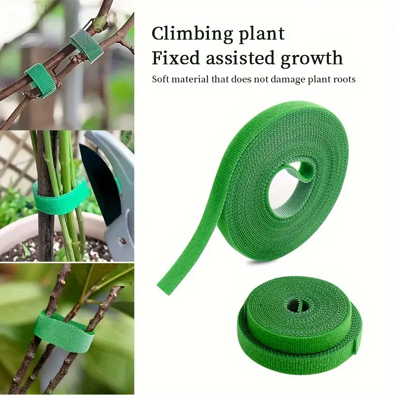 1 Roll, 16.4ft Reusable Plant Support Tape, Small Garden Magic Tape, Plant  Tape Binding Plant Fixed Tree Branch Tape Lacing , Garden Flower Plants Sup