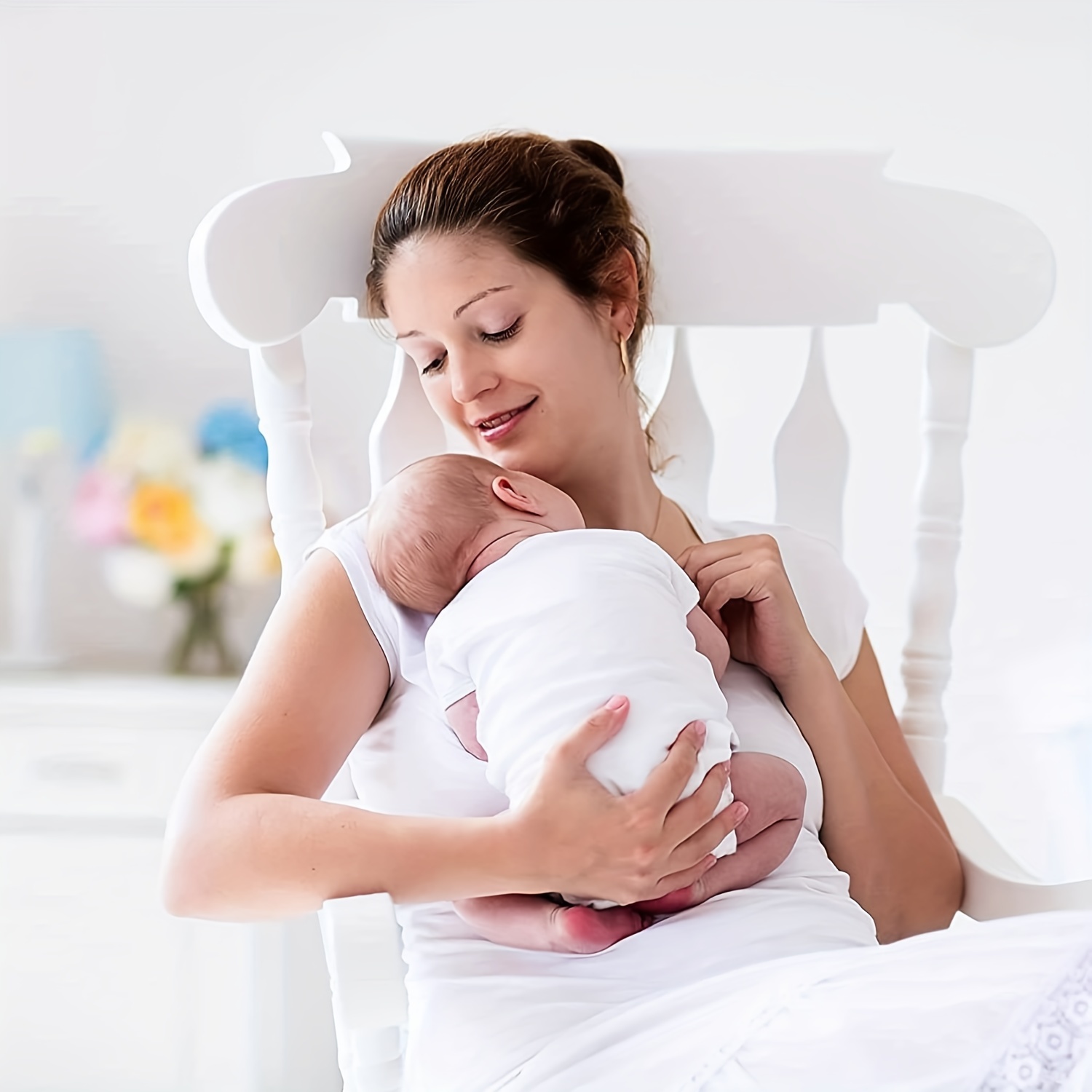 Reusable Nursing Pads For Breastfeeding Moms: Washable, Comfortable &  Convenient! - Temu