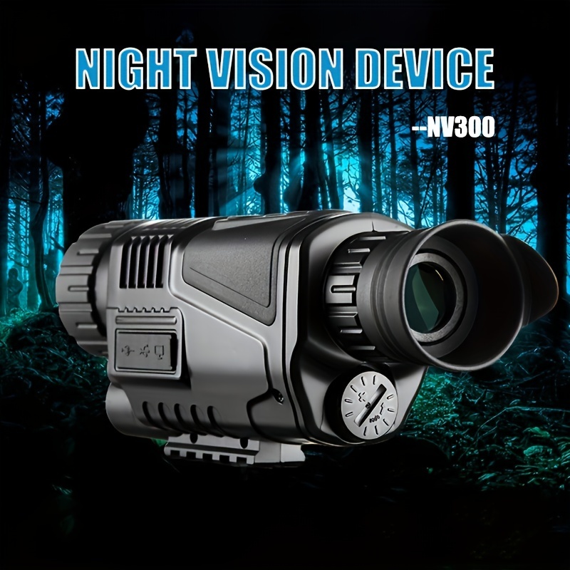 Vision Nocturne 4K Monoculaire Lunette Vision Nocturne Infrarouge avec Zoom  8X Batterie Rechargeable - Monoculaires infrarouge (11002339)
