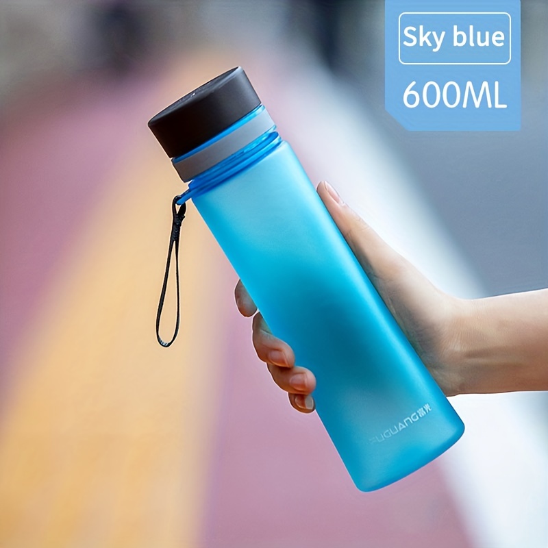 Portable Spray Frosted Water Bottle Anti-fall Heat Resistant Plastic  Drinking Bottle For Men And Women Children Students Outdoor Sports - Temu