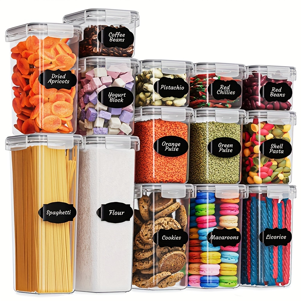 Airtight Food Storage Container With Lid - Perfect For Candy, Biscuits,  Tea, And Pet Snacks - Kitchen Pantry