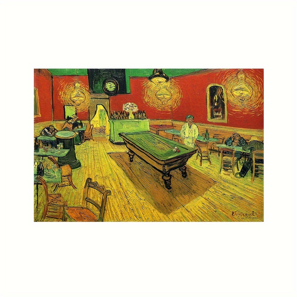 Cafe Terrace - Vincent van Gogh – trendy canvas print– Photowall