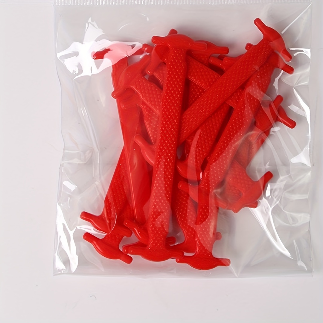 16-pack Fashionable No-tie Elastic Shoelaces For Loafers And Sneakers, No-tie Elastic Sports Shoelaces