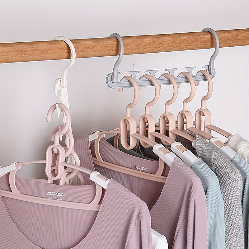 5pcs Kids Hangers Child Clothes Storage Rack Baby Bedroom Clothing Display  Dry Rack Household Aluminum Alloy Hangers for Child