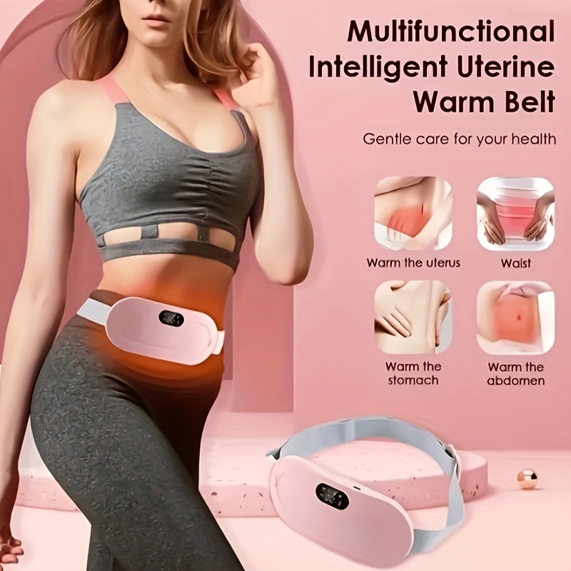  Heated Vibration Massage Bra, Adjustable 3 Speed