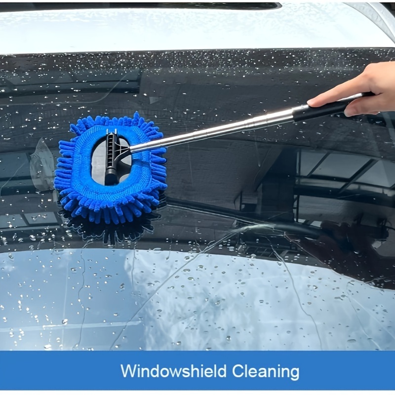 TSWDDLA Retractable Rear-View Mirror Wiper Snow Brush and Ice