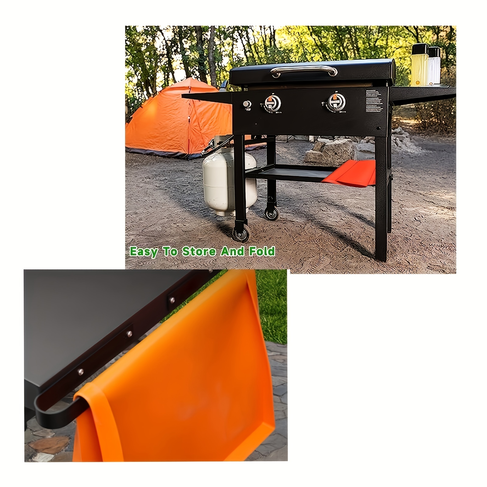 Oven Silicone Tool Mat Cover Blackstone Gas Grills Heavy - Temu