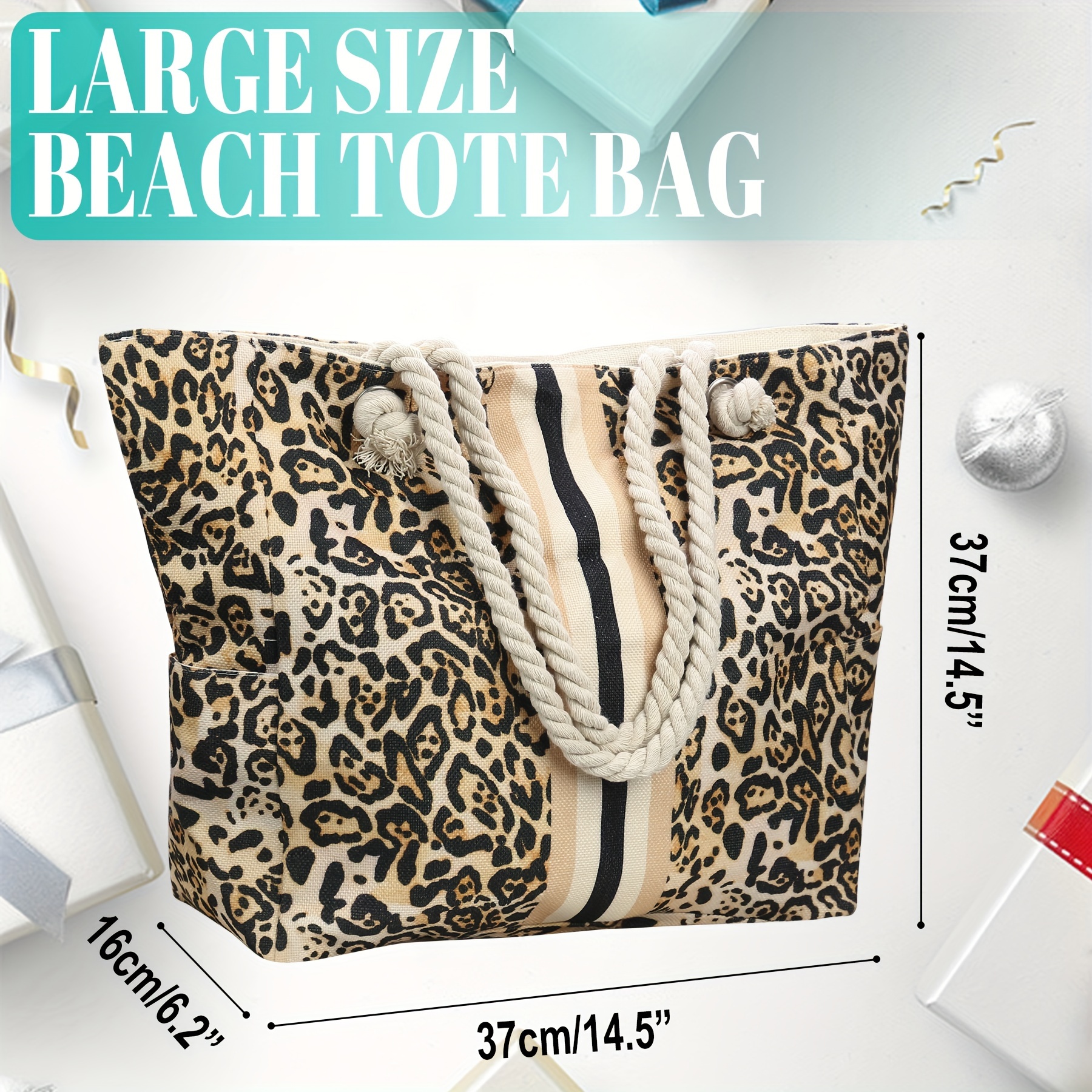 Extra large canvas discount tote bags with zipper