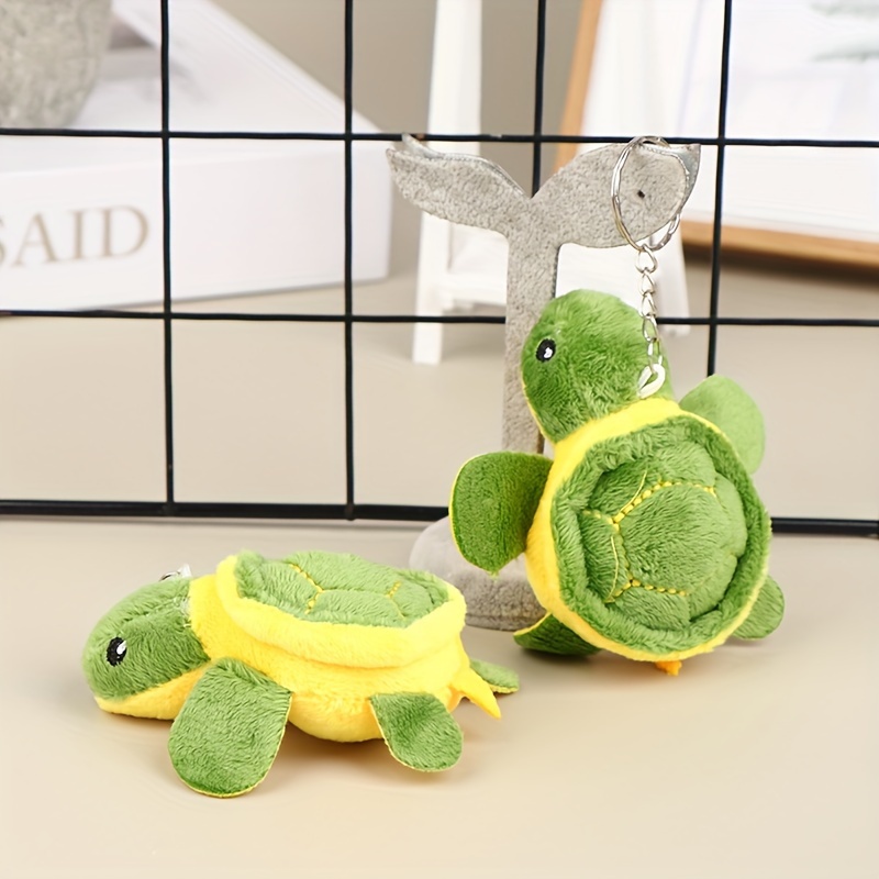 Cute Turtle Toy Keychain Backpack Doll Pendant Keyring Small - Temu  Philippines