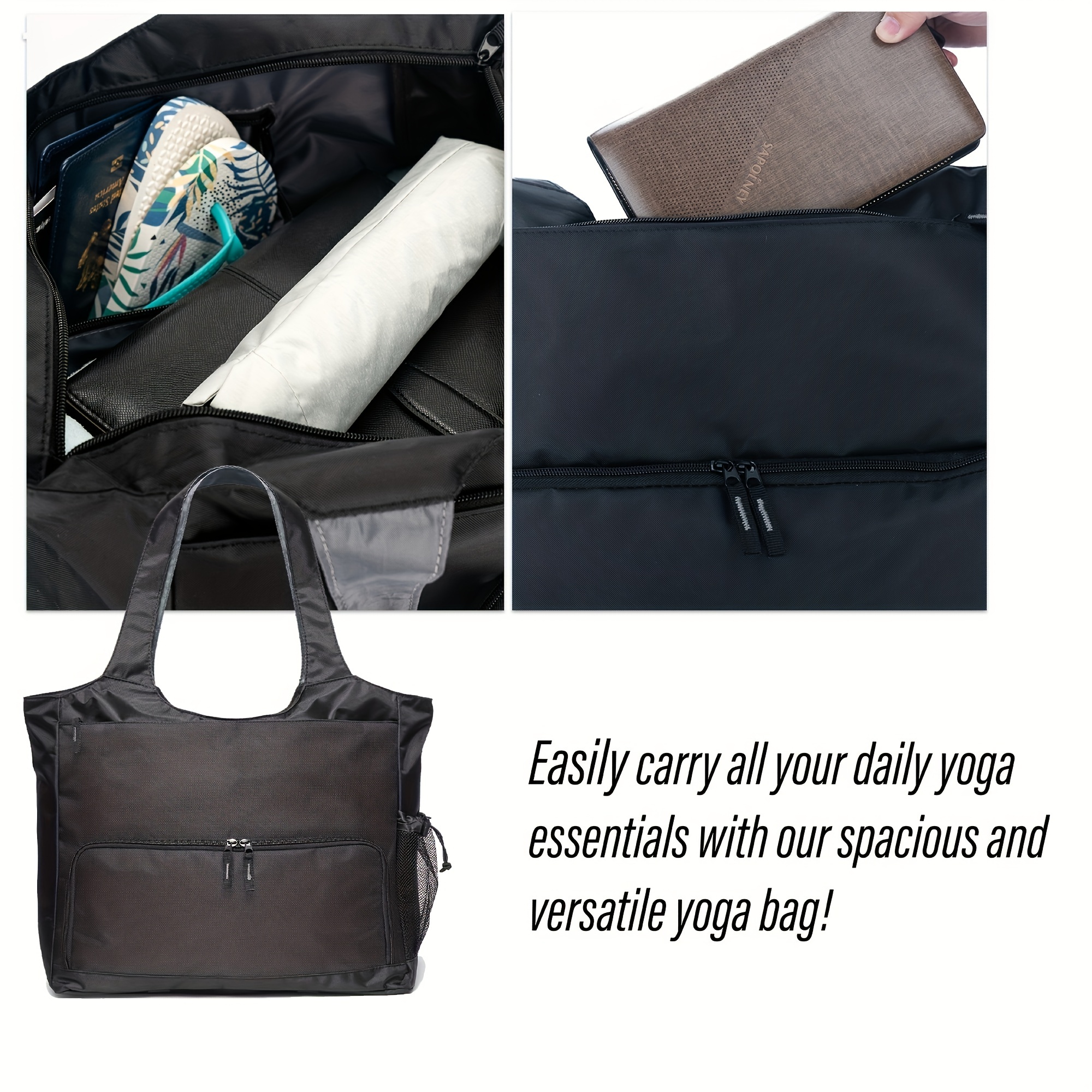 Yoga Mat Bag/Tote Bag/Backpack: Multi Purpose Carry all Bag for Office,Yoga,Travel  and Gym 