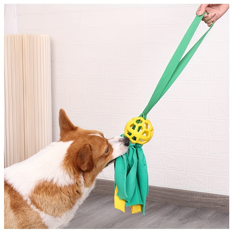 Interactive Dog Toy Sniffing Ball For Hiding Treats Rubber - Temu