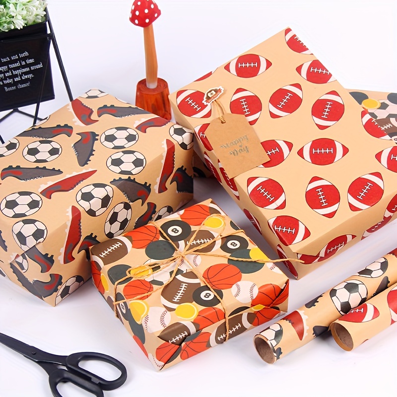 Gift Happy Birthday Theme Gift Wrapping Paper Double sided - Temu