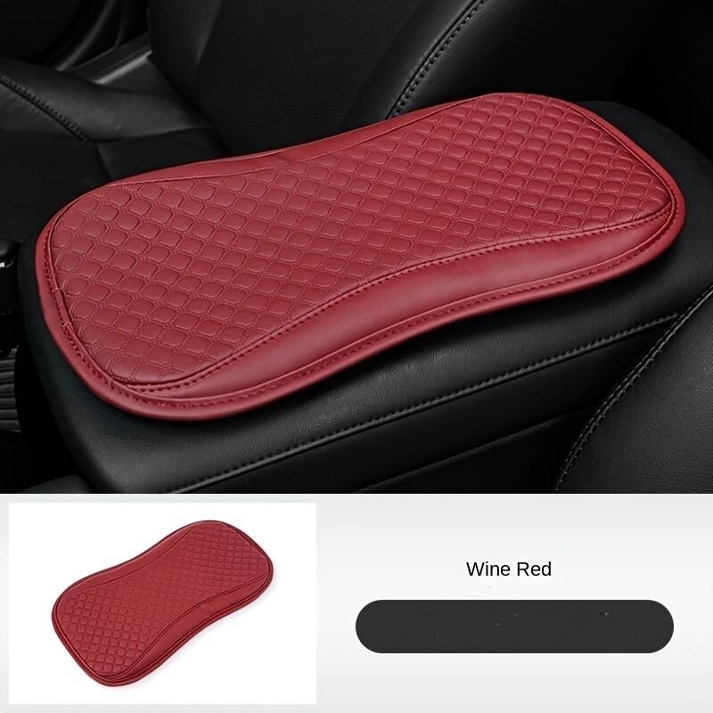 Leather Car Armrest Box Pad Waterproof Car Center Console Cover Pad Leather  Auto Armrest Cover Universal Arm Rest Cushion Pads - China Car Armrest  Protective Cover, Armrest Protective Cover