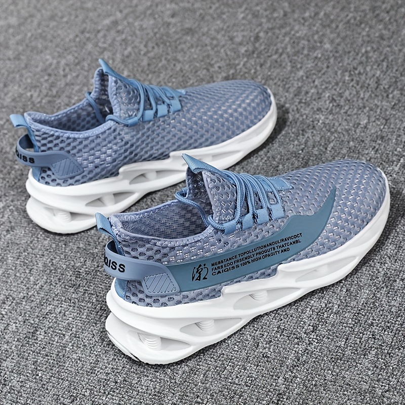 Mens Blade Sneakers Slip On Sneakers With Shoelaces Odor Resistant Athletic  Shoes Lightweight And Breathable, Shop Now For Limited-time Deals