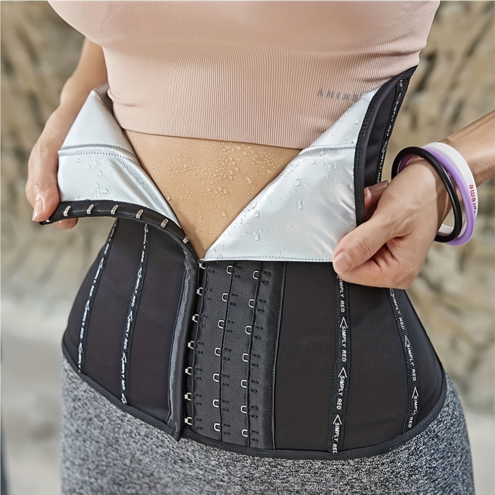 Cinturón de entrenamiento de cintura para mujeres y hombres, cinturón de  abdominales para pérdida de peso, faja reductora adelgazante