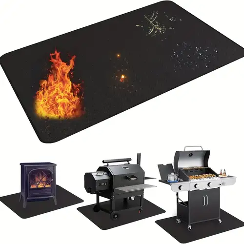 For Loss Blanket Indoor Magnetic Heat Temu Black - Fireplace