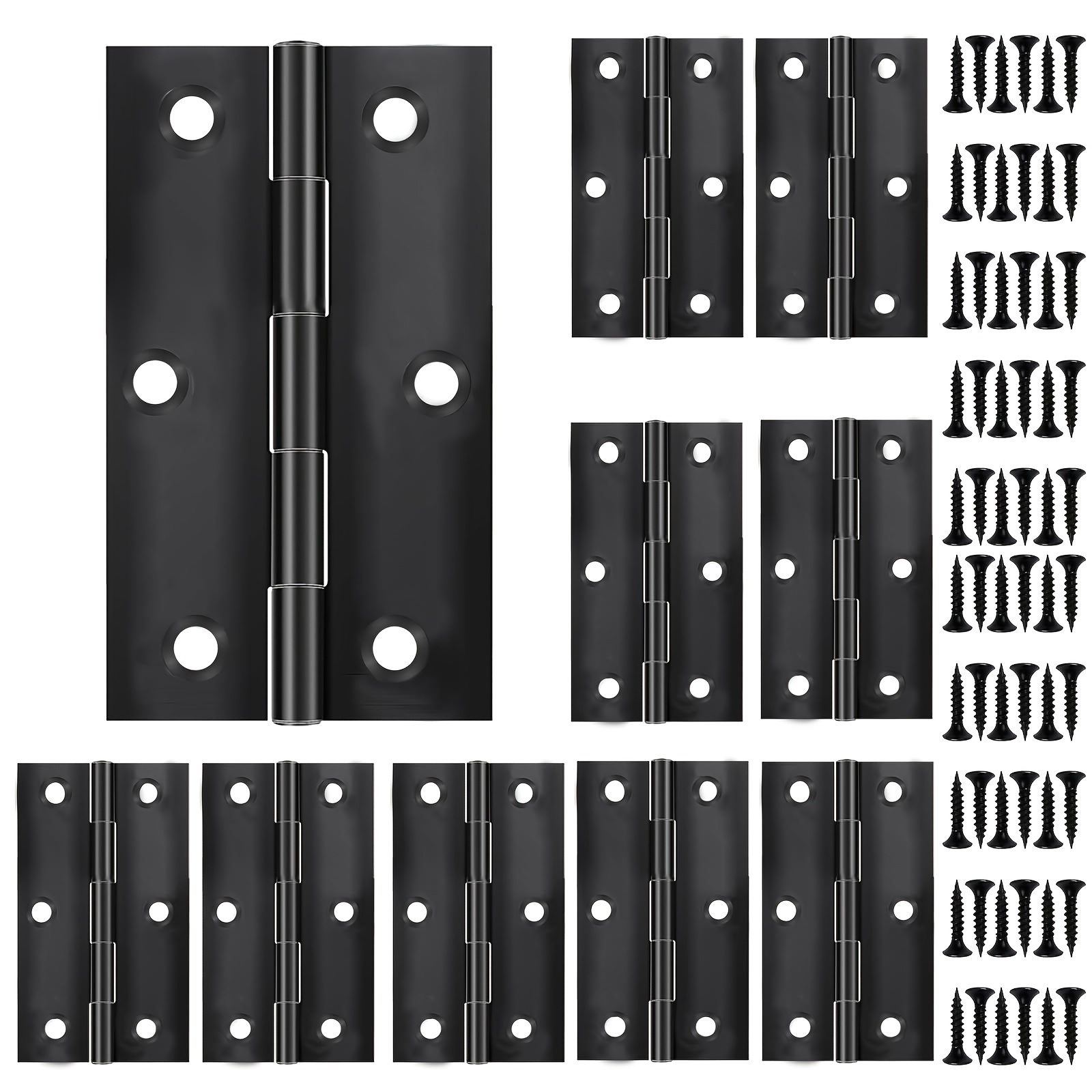 6Pack Butt Hinge 1 Inch Mini Hinges 304 Stainless Steel Hinges