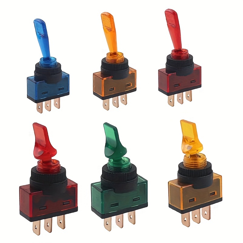 Interrupteur 12V + led couleur marron - Trem Z2025086