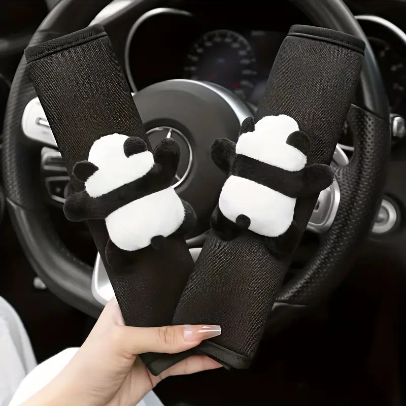 1pc. Auto Kinder Niedlicher Panda Sicherheitsgurt Fixierer - Temu