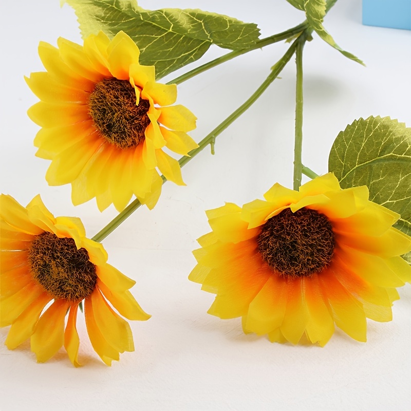 Faux Sunflower Stem