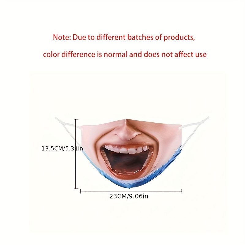Creative Human Face Mask Spoof Cotton Mask Anti-dust Sand Mask