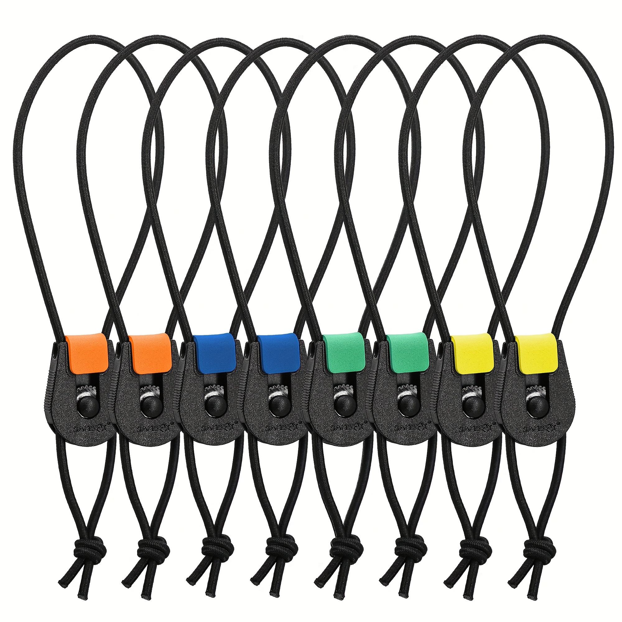 6 Colors Nylon Fishing Rod Tie Fishing Pole Holder Fastener - Temu