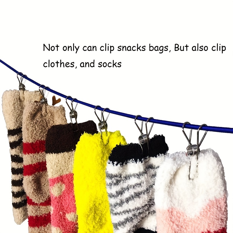 Clothes Pegs Blanket Stainless Steel Laundry Hanging Clothesline Clips For  Clothes Paper Send Files Snacks Seal NO399 From Linxi2015, $0.39