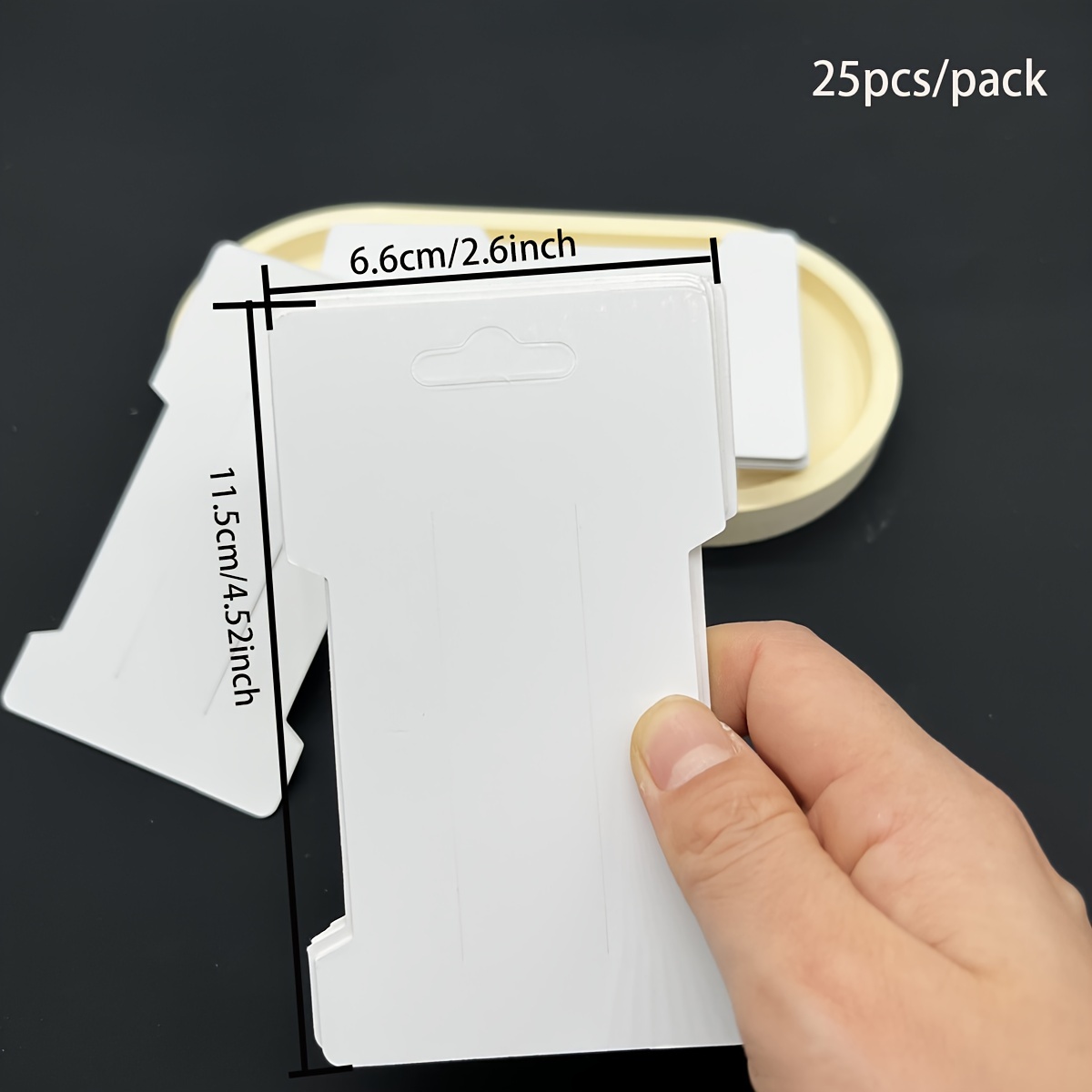 10/20/50 Stück Personalisierte DIY Schmuck Verpackungskarten, Für