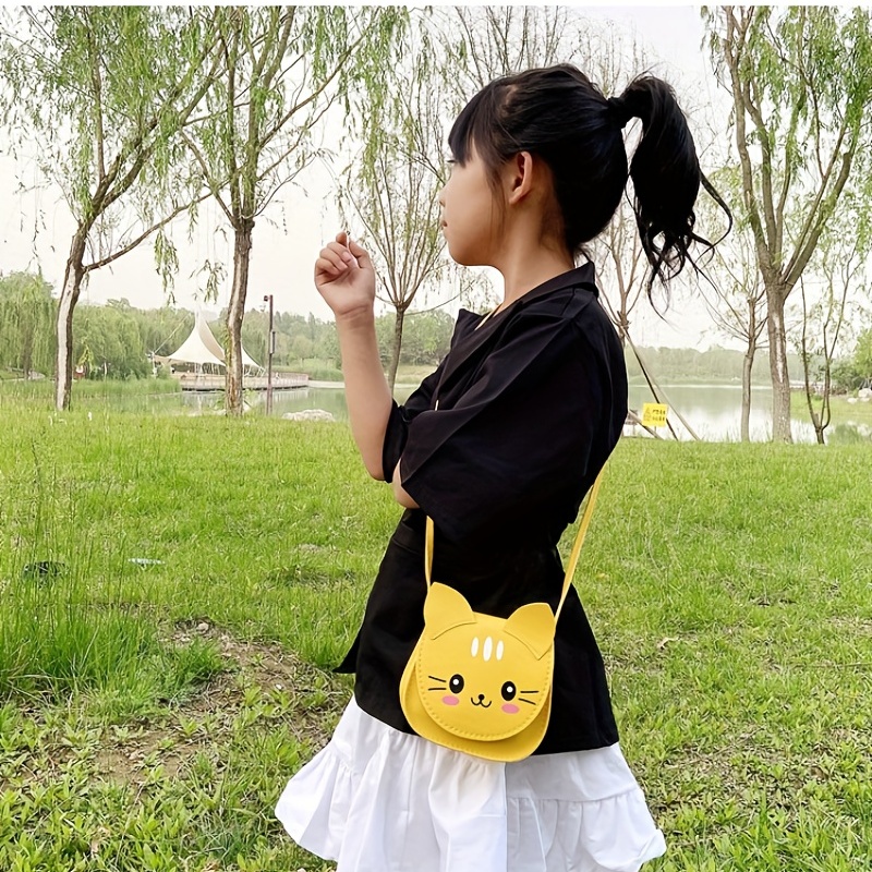 Children's Cat Crossbody Coin Purse Bag