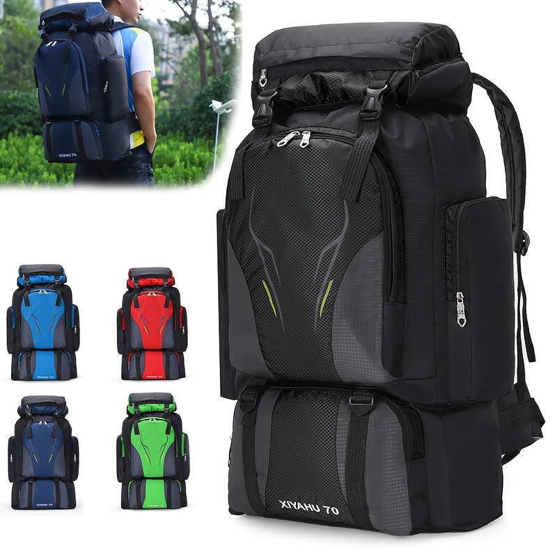Hiking Backpack Waterproof Outdoor Backpack Travel Large - Temu Canada