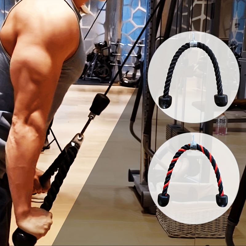 Pull Rope Single Grip Tricep Bicep Exercise Rope Attachment - Temu