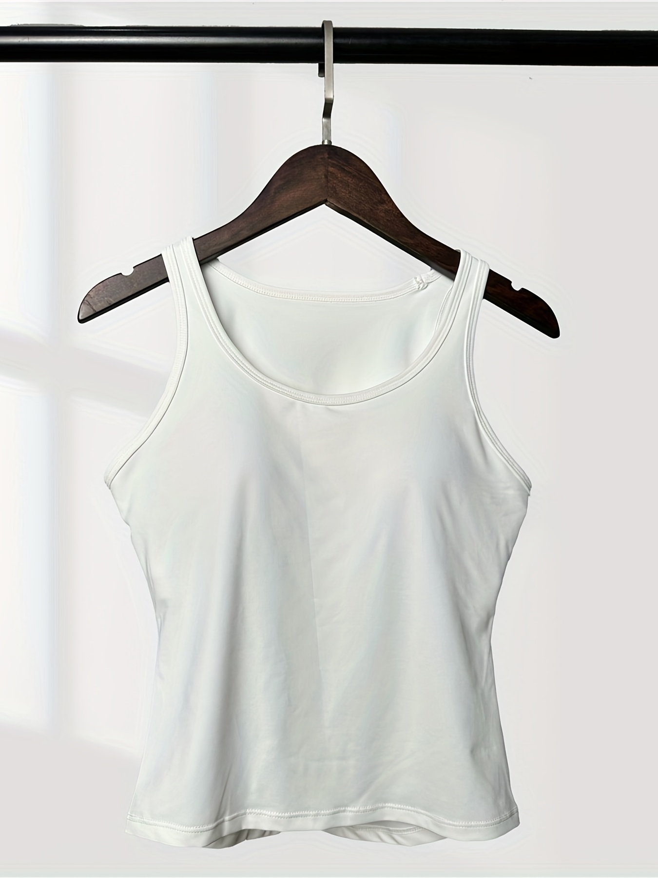 Solid Tank Tops For Girl's And Women's Yoga Wear