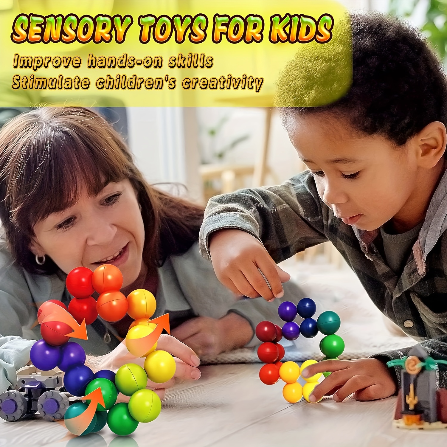 Juguetes sensoriales para aliviar el estrés en niños y adultos