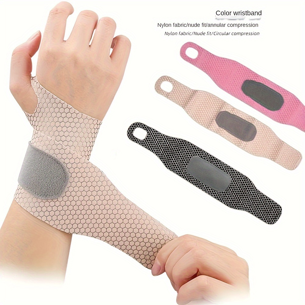 1Pc Useful Night Wrist Sleep Support Fitted Wrist Bandage Brace for Sports  Wristband Compression Wraps Carpal Tunnel Relief