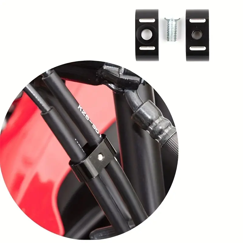 2 Teile/satz Motorrad Kabel Klemme Öl Rohr Klemme Kupplung Bremse Kabel  Fixer