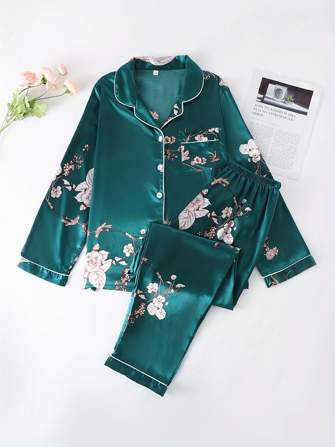 Green Pajama Set - Temu