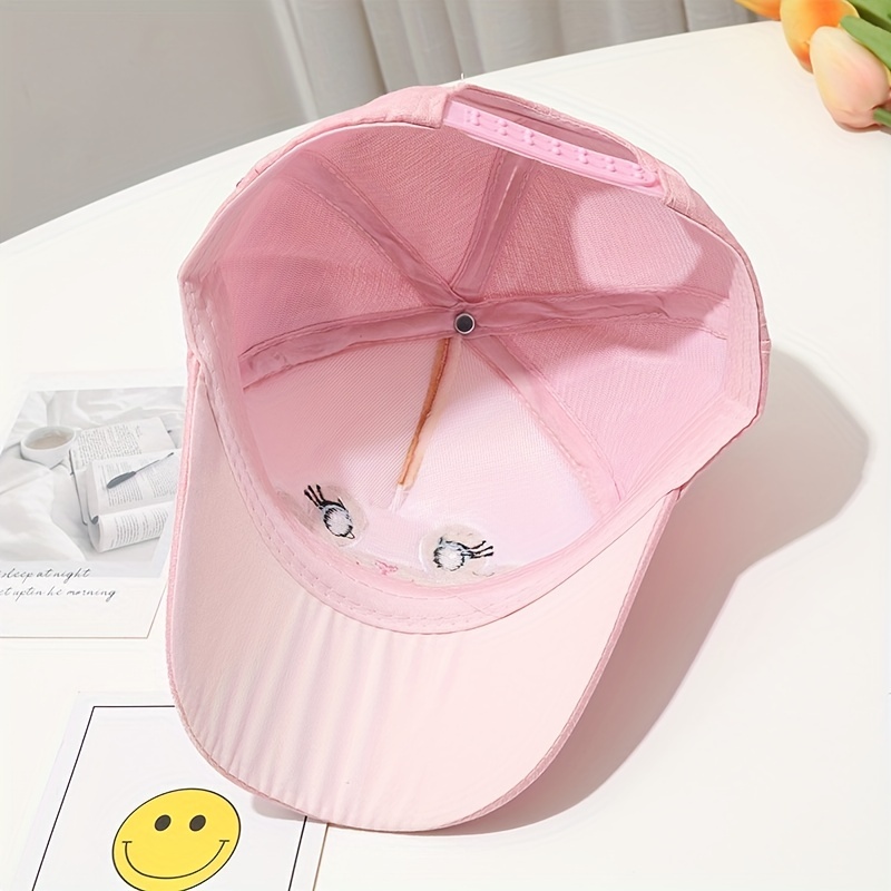 Ladies pink online baseball caps