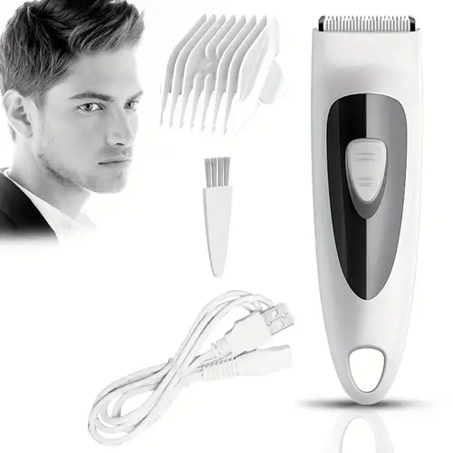 Rifinitore elettrico per capelli T9, regolacapelli ricaricabile tramite  USB, rifinitore per rasoio maschile, regolabarba barbiere professionale -  Temu Italy