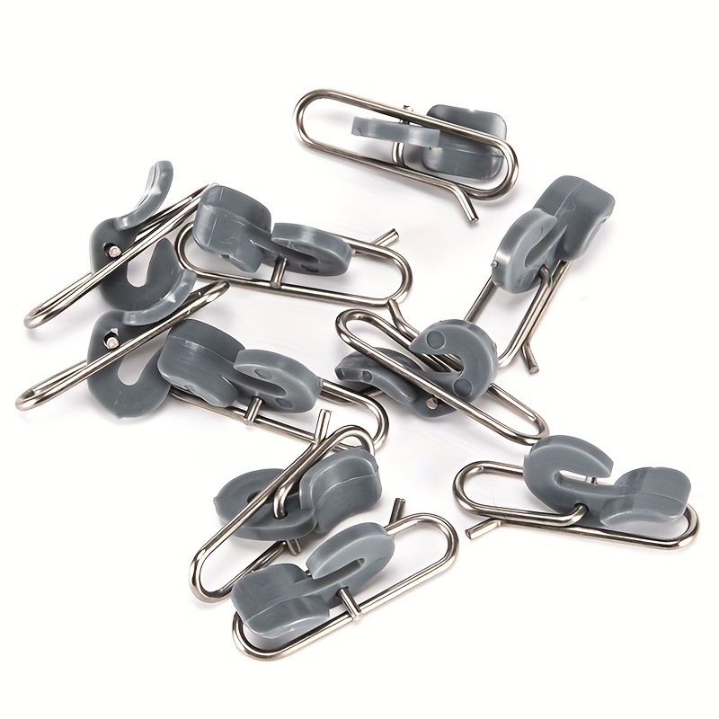 9km Fishing Snap Fishing Lure Clips Stainless Steel - Temu